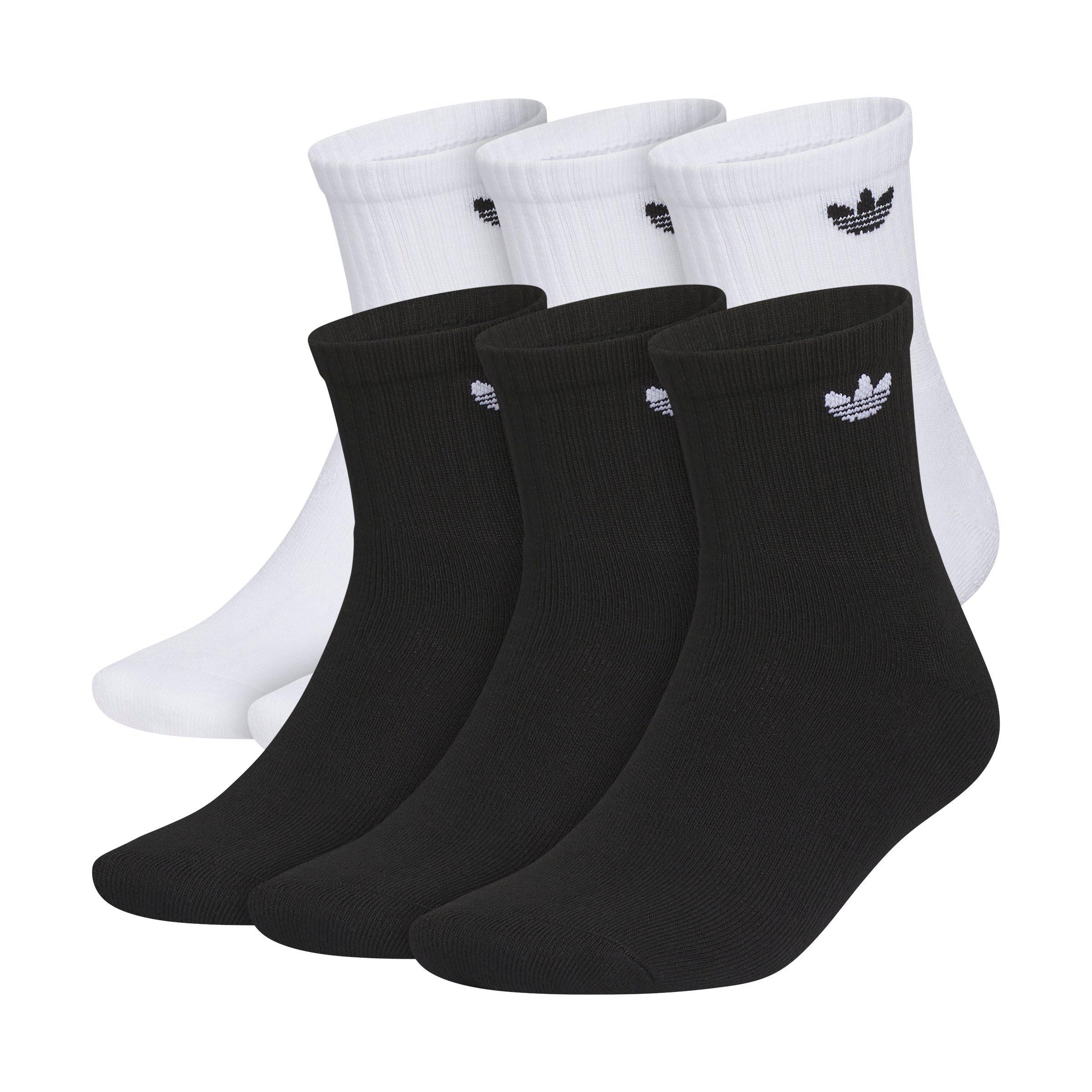 adidas Originals Trefoil 2.0 Large Quarter Socks (6 Pack)